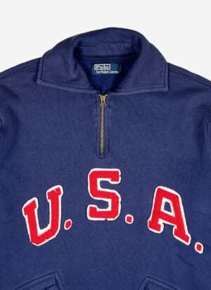 Polo Ralph Lauren USA Half-Zip Sweater