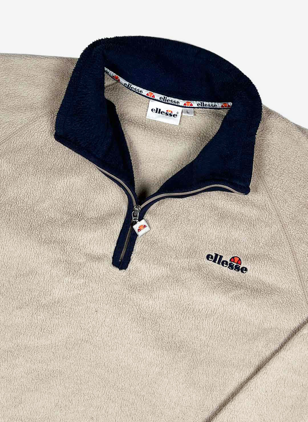 Vintage Ellesse Fleece Half-Zip – Bild 2