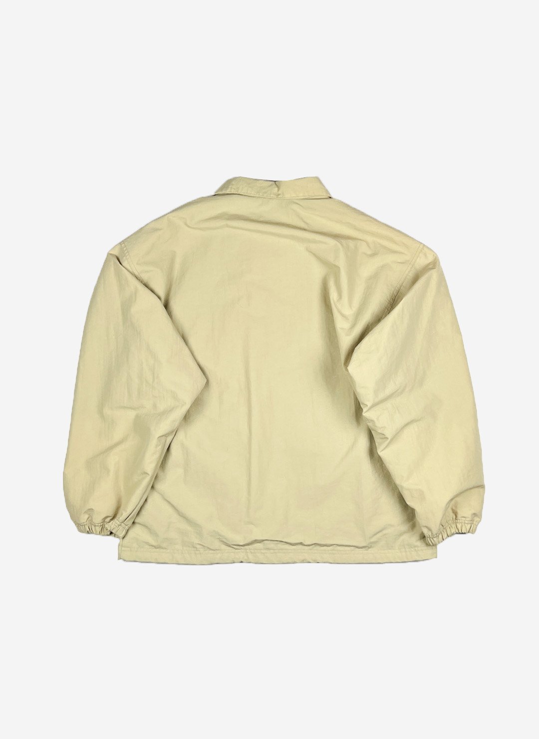 Vintage 90s Adidas Nylonjacke beige – Bild 3