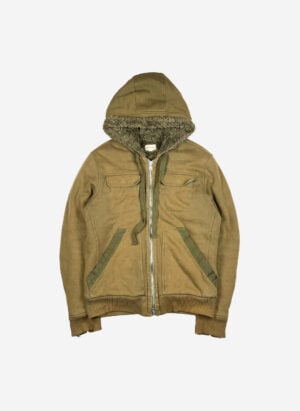 Vintage Diesel Archive Y2K Utility Jacke oliv