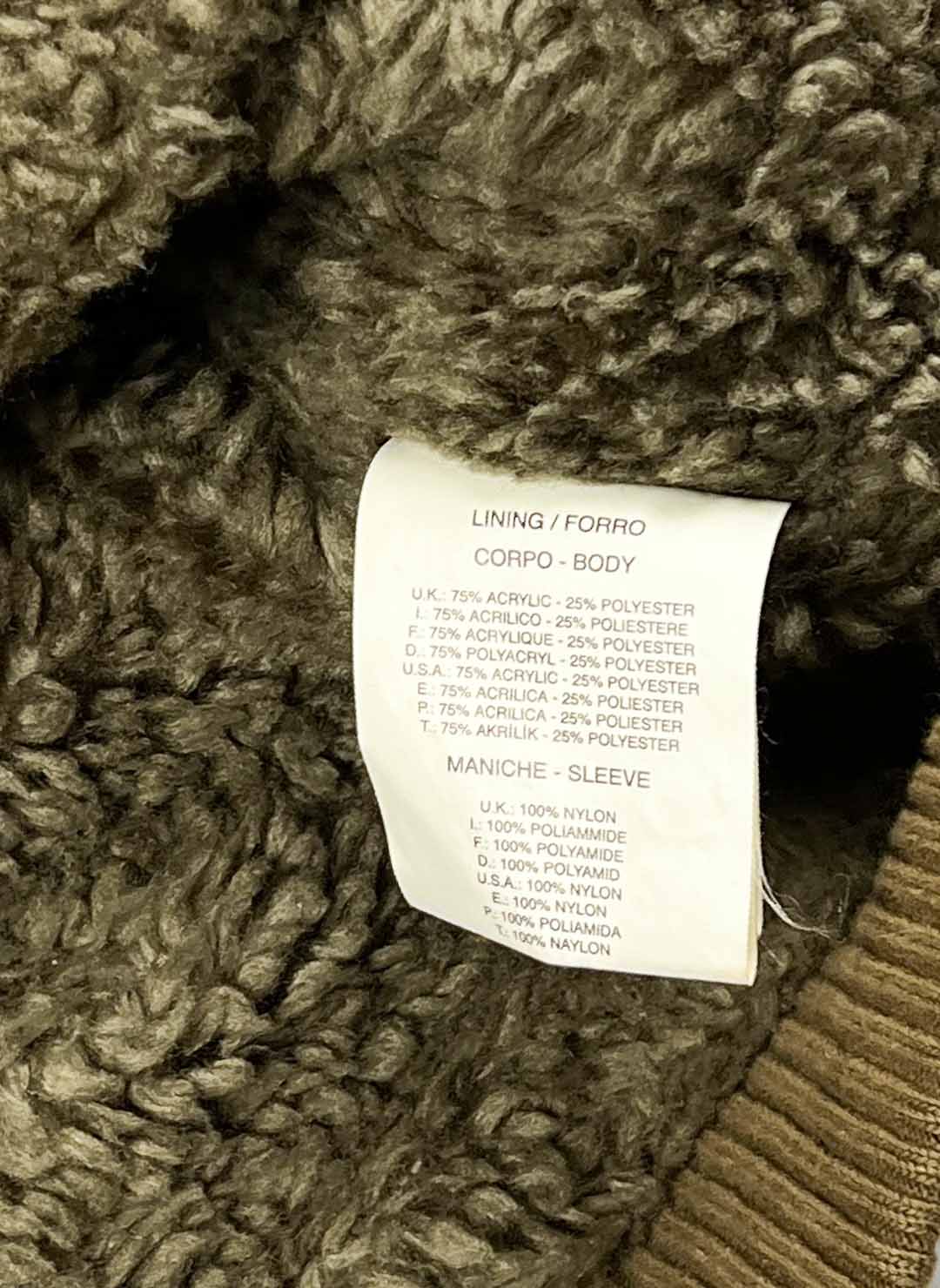 Vintage Diesel Archive Y2K Utility Jacke oliv – Bild 4