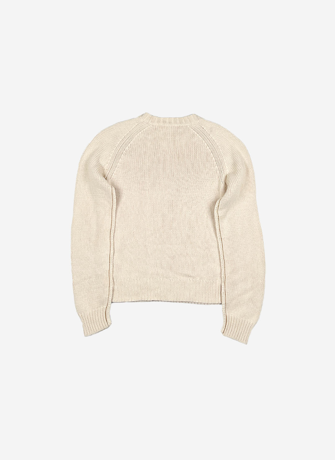 Vintage DKNY Damen Strickpullover beige – Bild 3