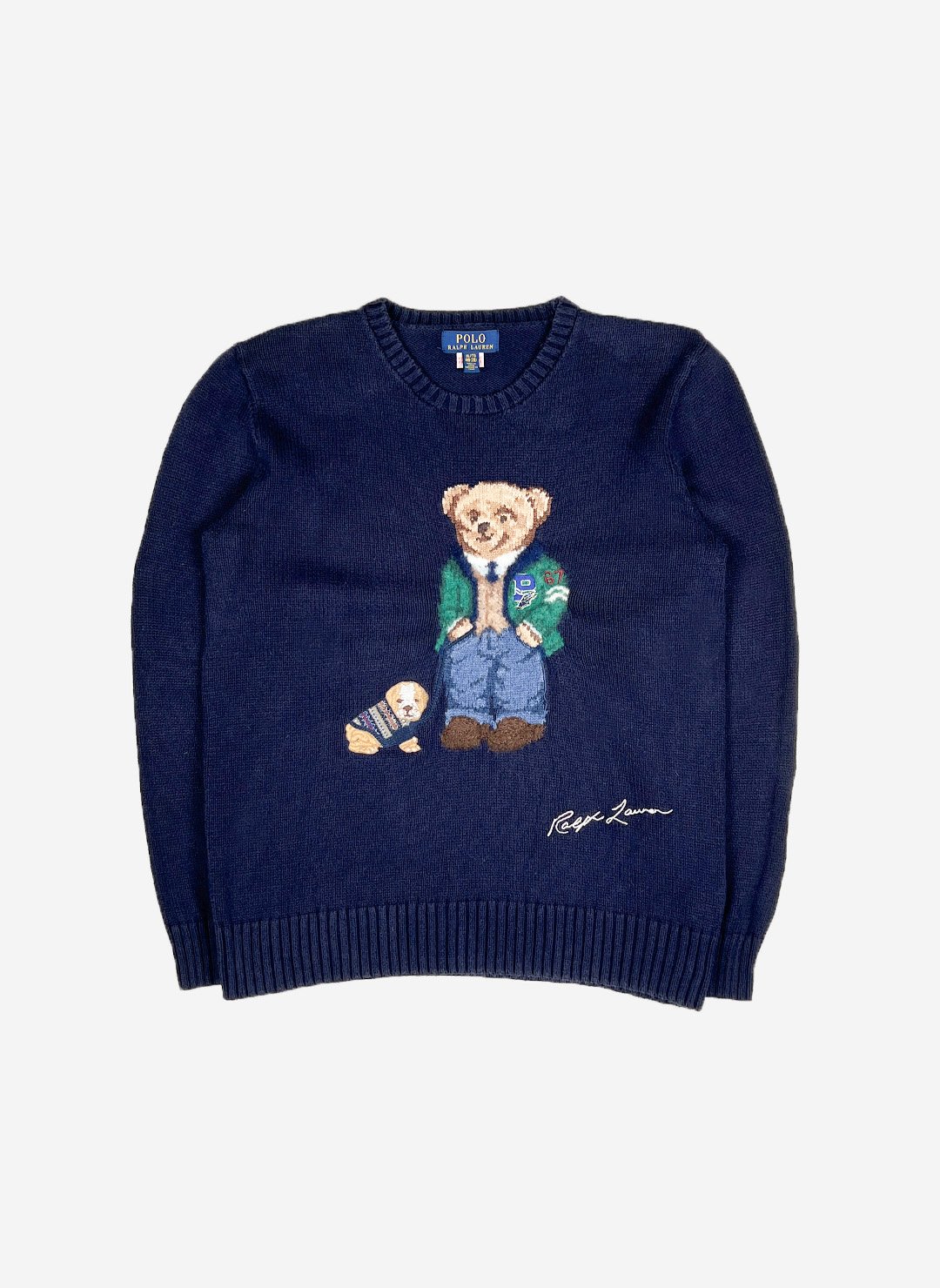Polo Ralph Lauren Bear Strickpullover navy