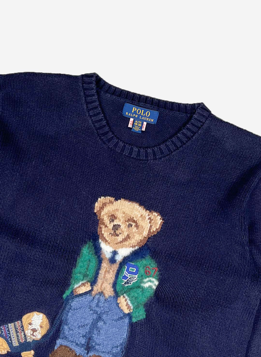 Polo Ralph Lauren Bear Strickpullover navy – Bild 2