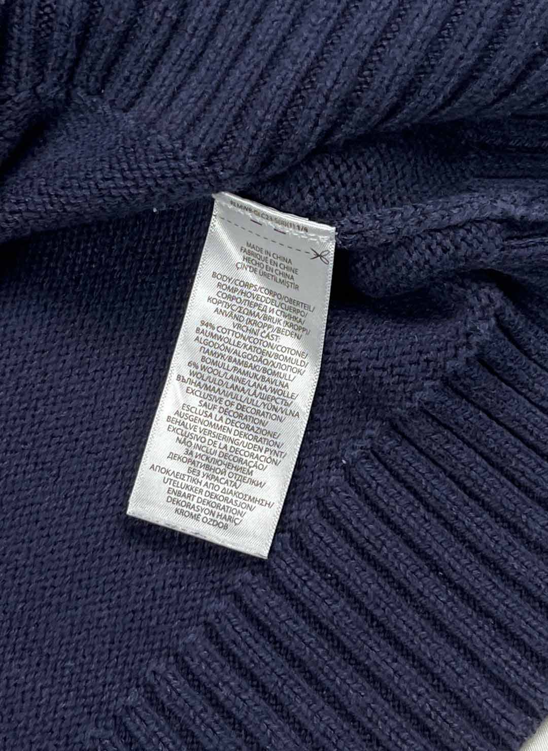 Polo Ralph Lauren Bear Strickpullover navy – Bild 4