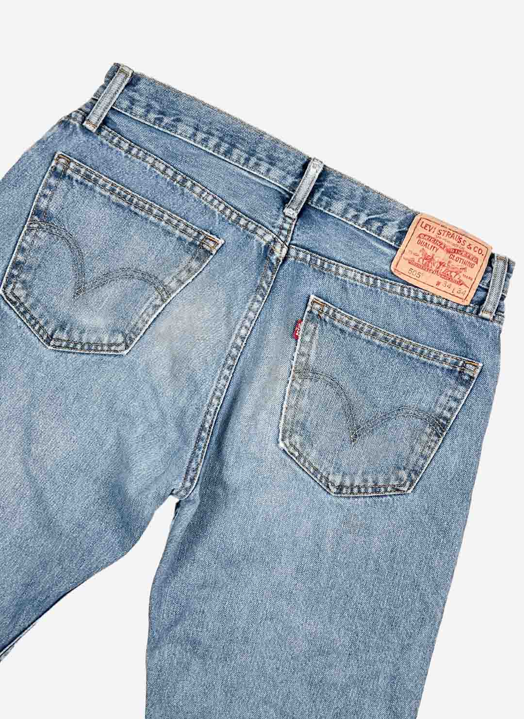 Vintage Levi's 505 Straight-Fit Jeans – Bild 3