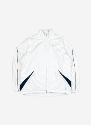 Vintage Y2K Nike Trackjacket weiß