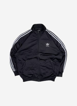 Vintage 90s Adidas Trainingsjacke schwarz