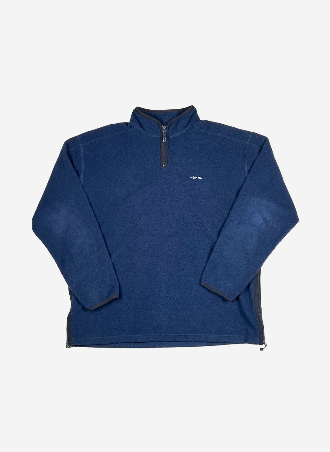 Vintage Y2K Nike Fleece Sweater navy