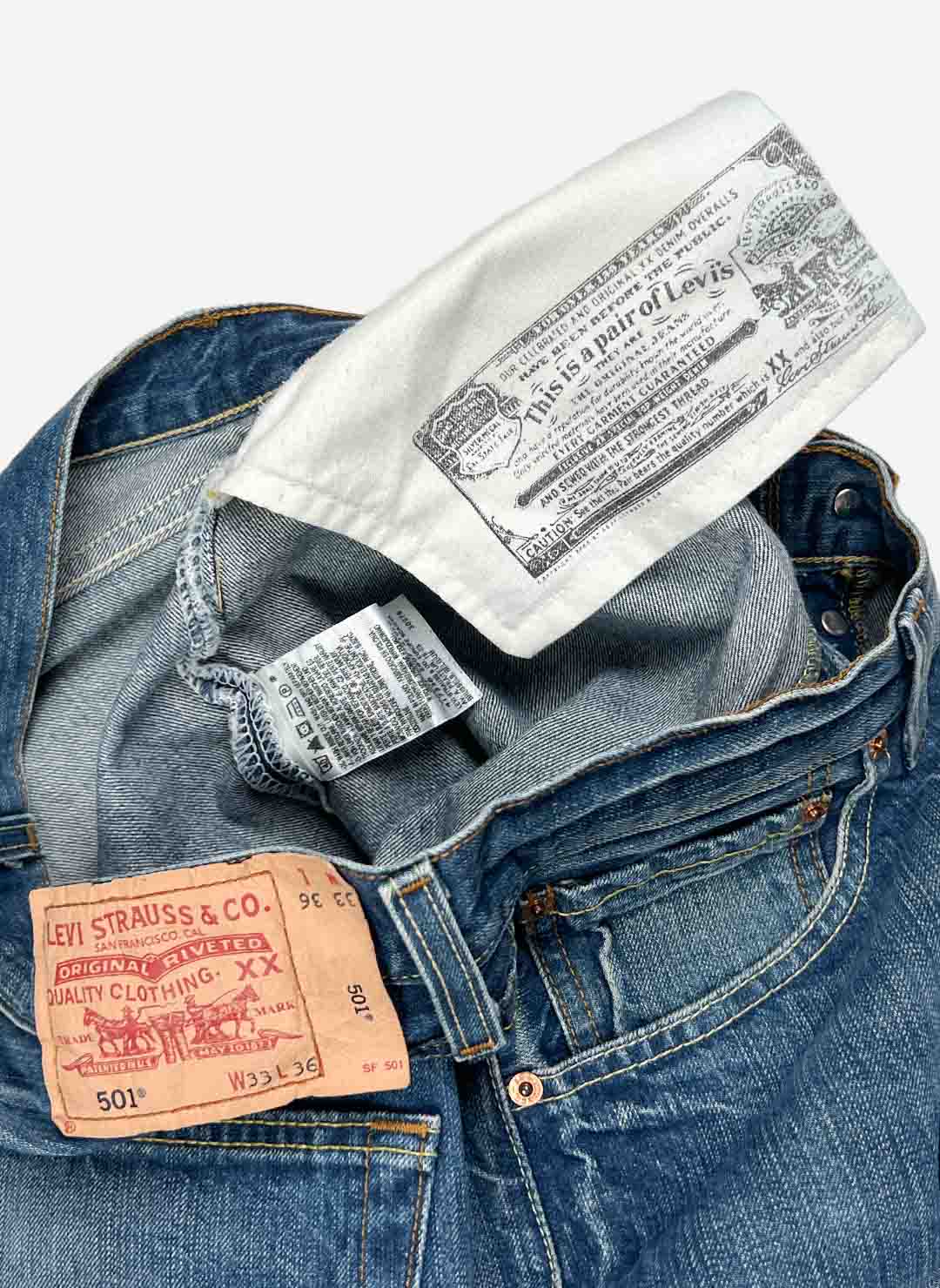 Vintage Levi's 501 Jeans – Bild 4