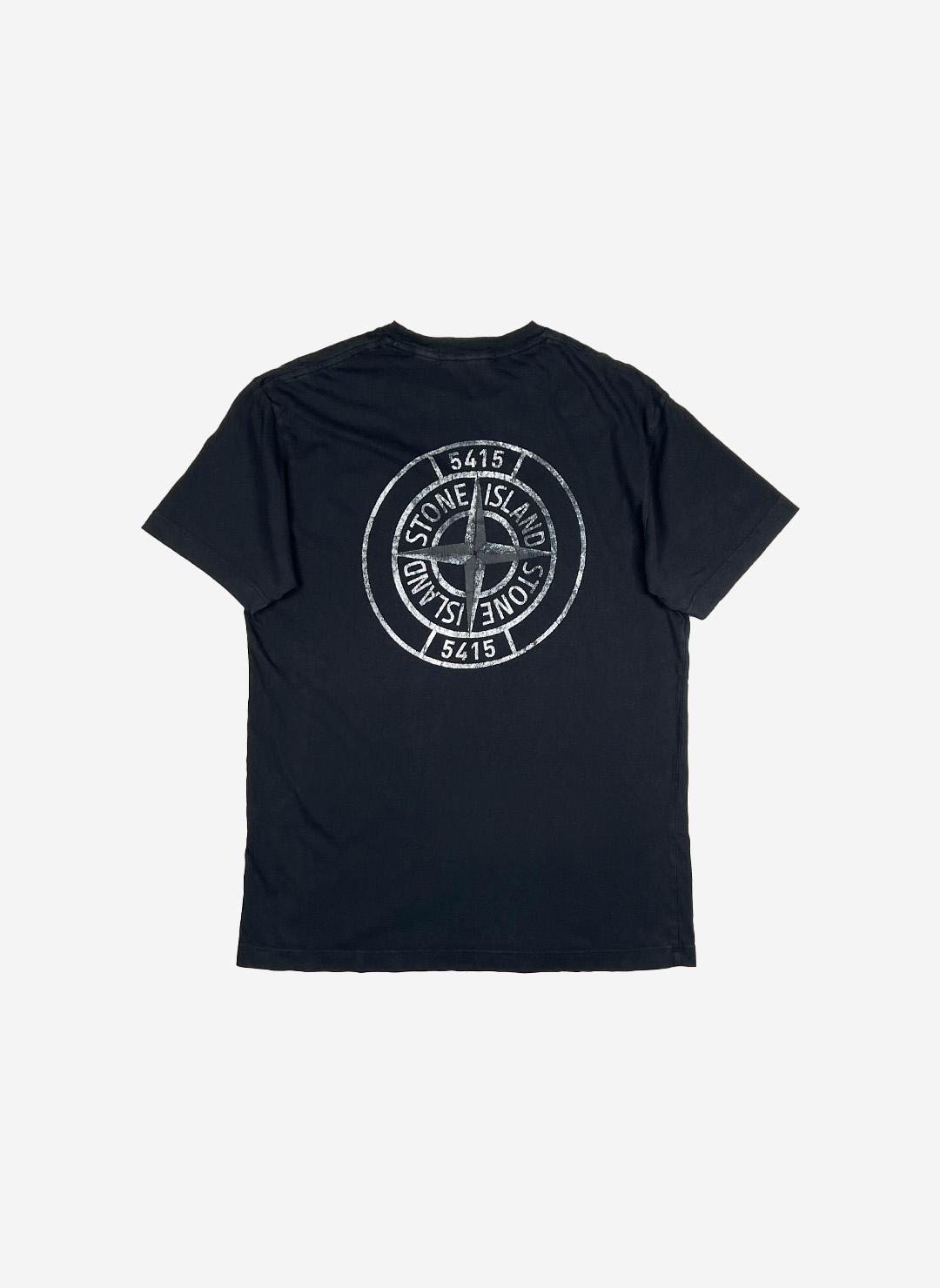 Vintage Stone Island Slim Fit T-Shirt faded – Bild 2
