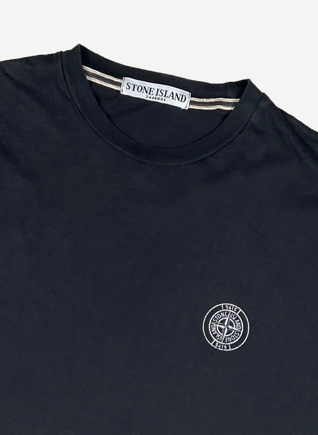Vintage Stone Island Slim Fit T-Shirt faded – Bild 3