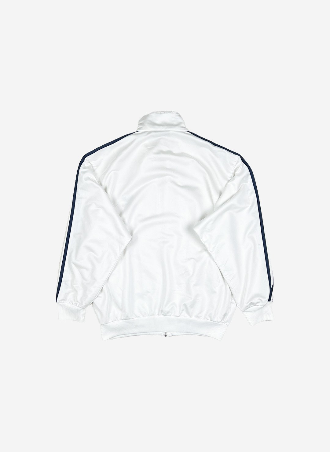 Vintage 90s Adidas Trainingsjacke weiß – Bild 3