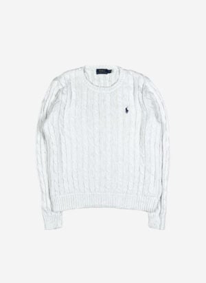Polo Ralph Lauren Damen Strickpullover weiß