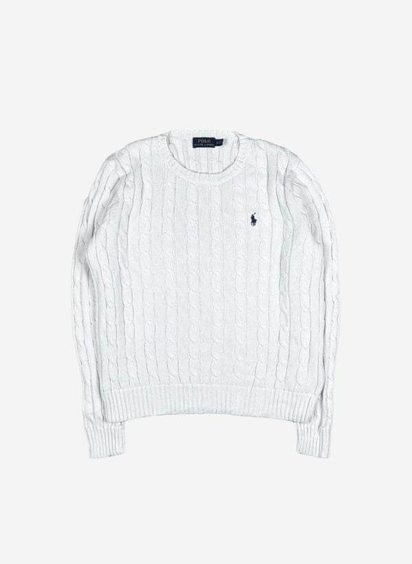 Polo Ralph Lauren Damen Strickpullover weiß