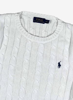 Polo Ralph Lauren Damen Strickpullover weiß