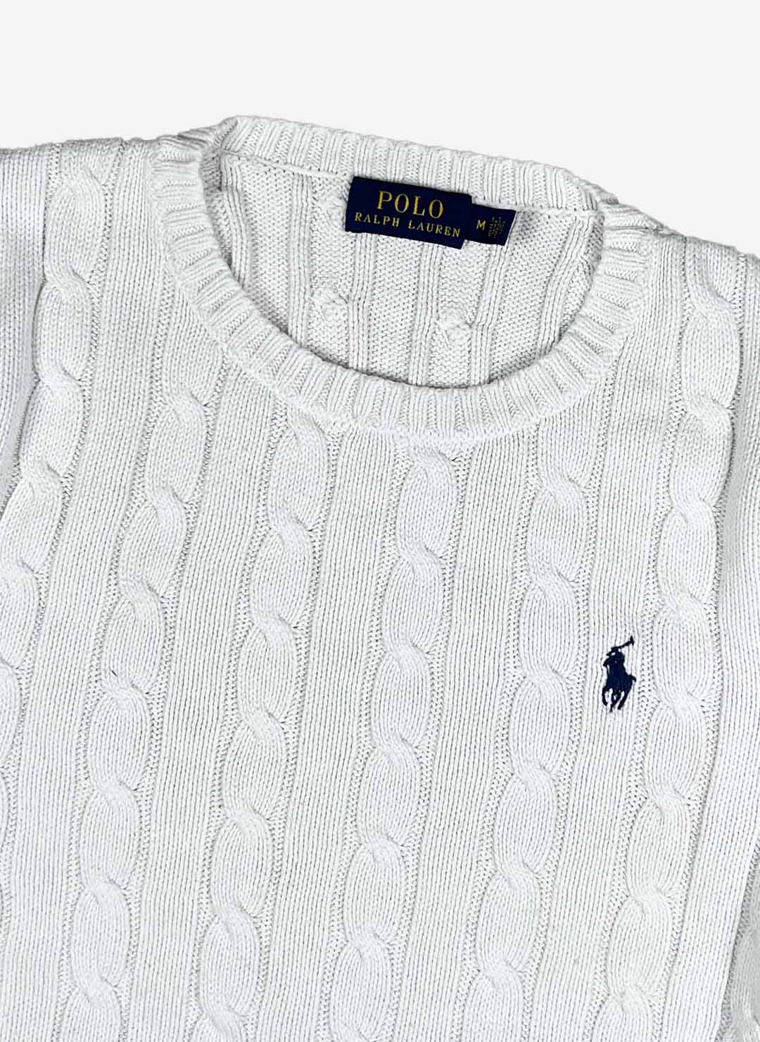Polo Ralph Lauren Damen Strickpullover weiß – Bild 2