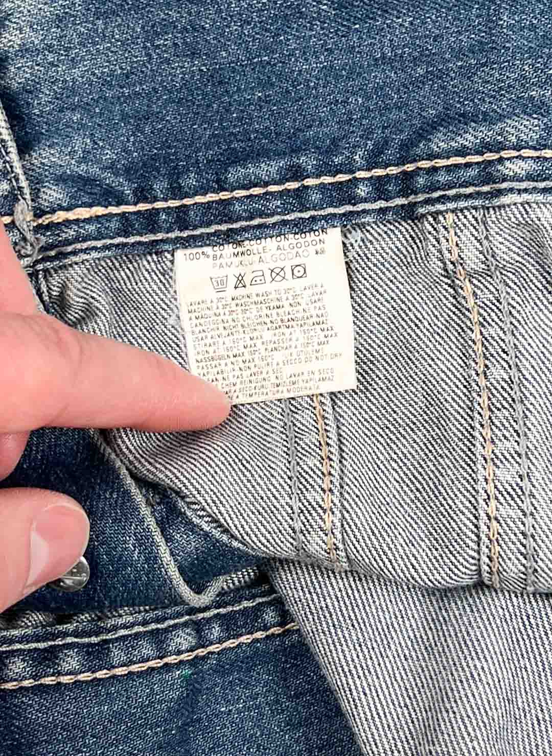 Vintage Y2K Diesel Damen Jeansjacken – Bild 5