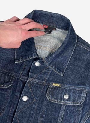 Vintage Diesel Jeansjacke navy