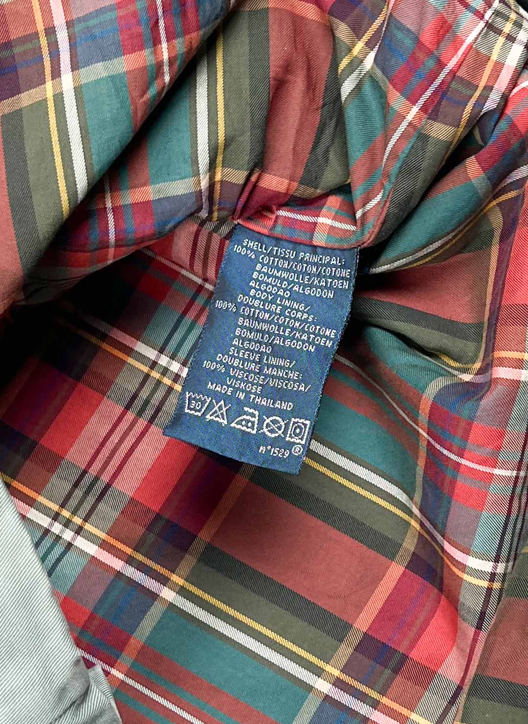 Vintage Polo Ralph Lauren Harrington Jacke mint – Bild 4