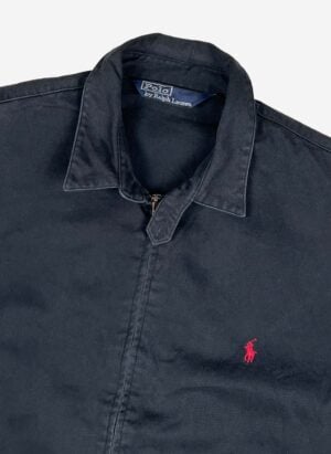 Vintage Polo Ralph Lauren Harrington Jacke schwarz