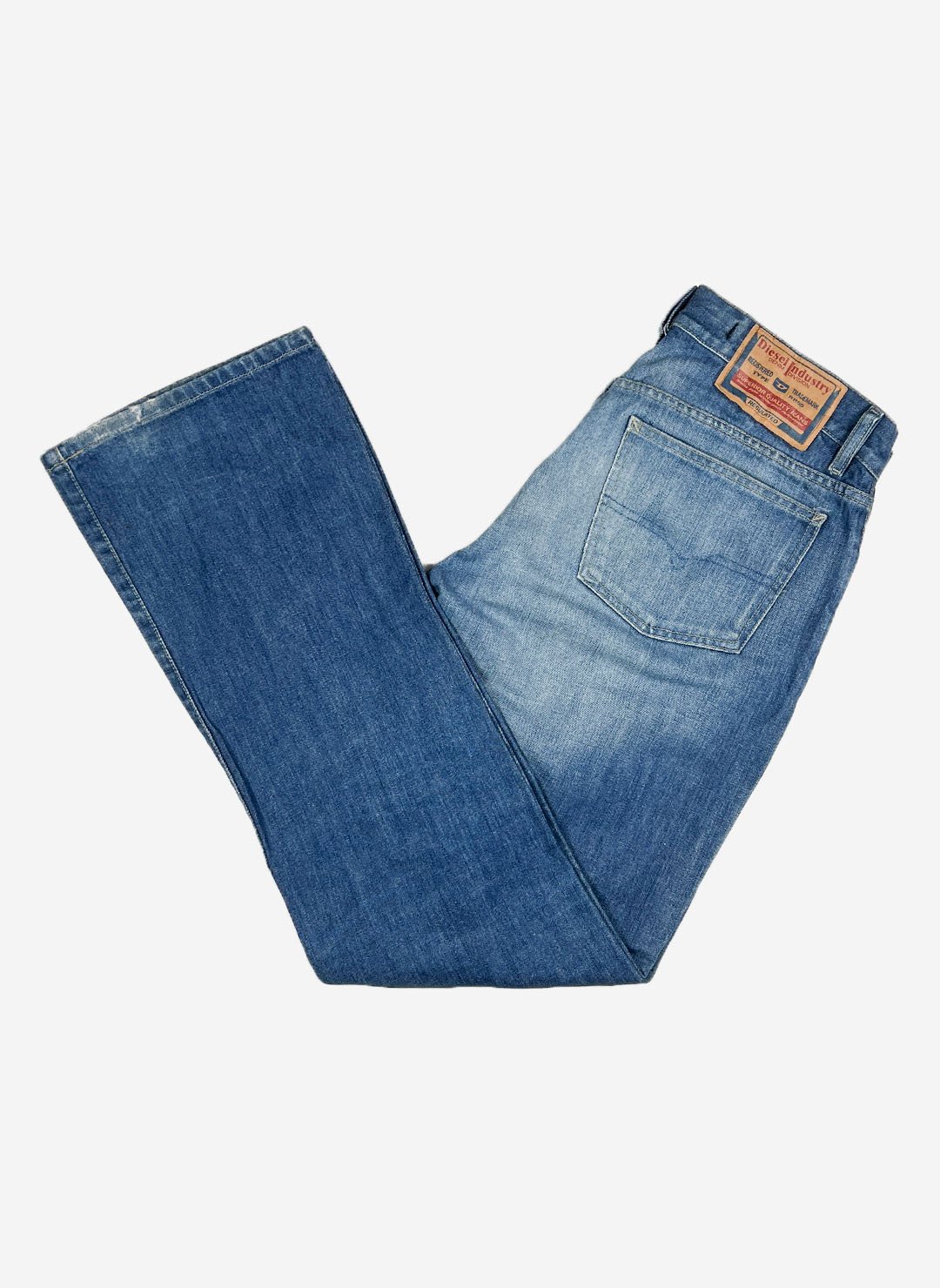Vintage Diesel washed flared Jeans