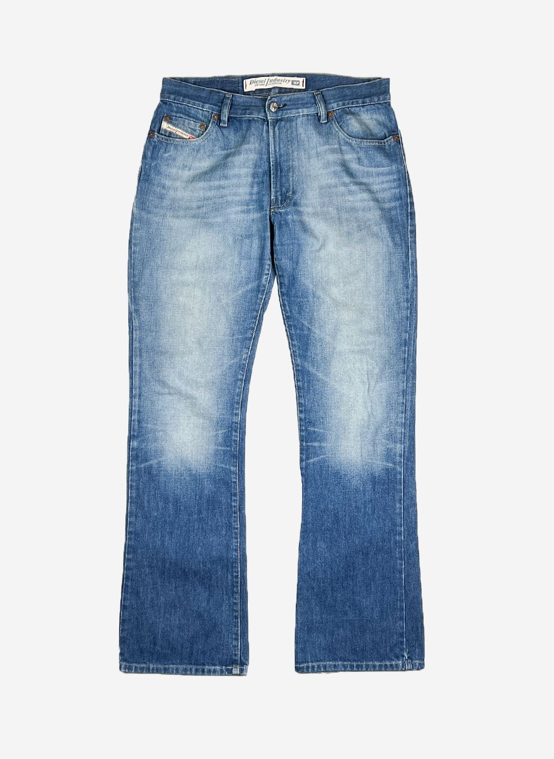 Vintage Diesel washed flared Jeans – Bild 2