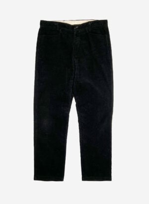Vintage 80s Emporio Armani Cordhose schwarz