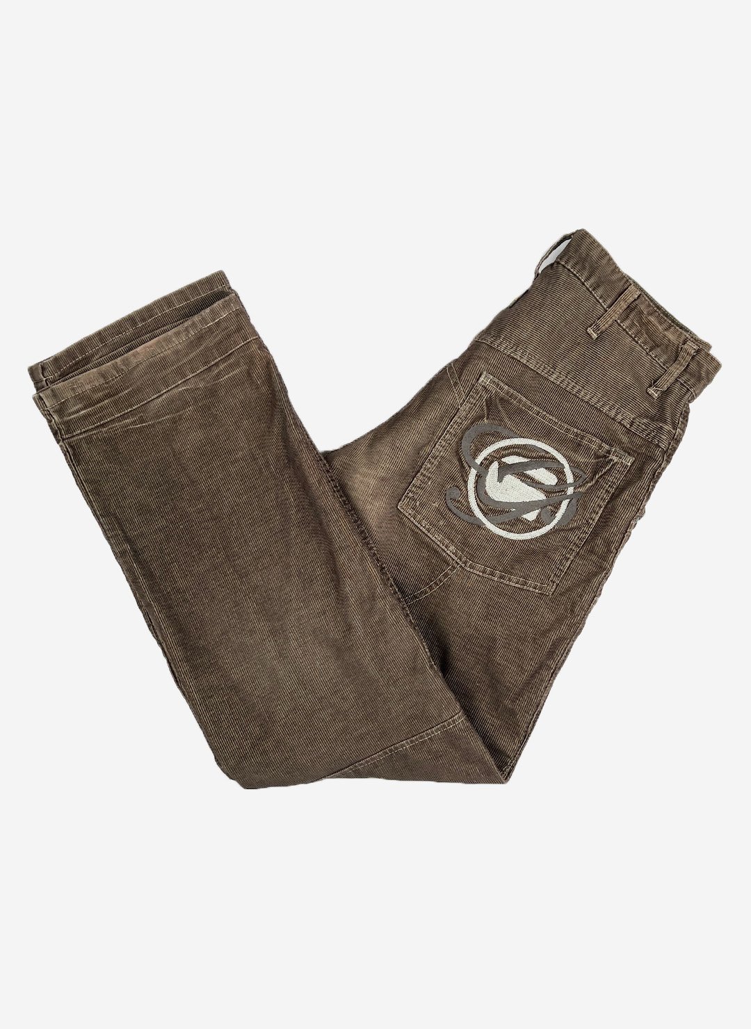 G-Star Cordhose embroidered braun