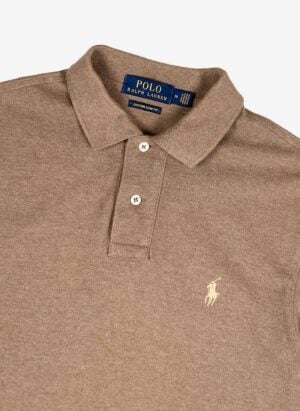 Polo Ralph Lauren Slim fit Poloshirt braun