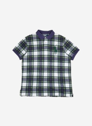 Vintage Polo Ralph Lauren Big Pony Poloshirt checked