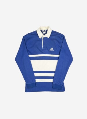Vintage 90s Adidas Rugbyshirt faded
