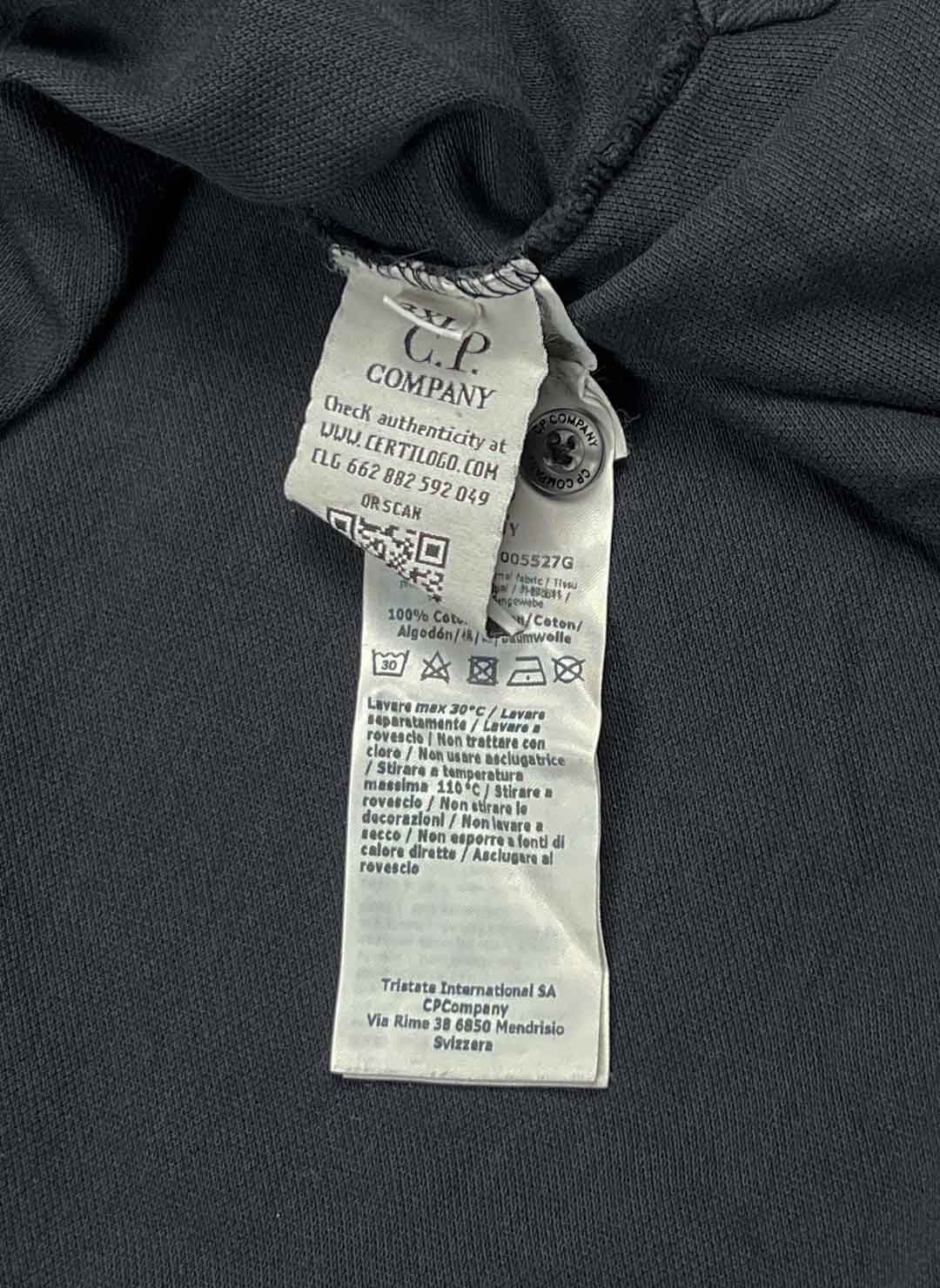 Vintage C.P. Company Longsleeve Poloshirt – Bild 4