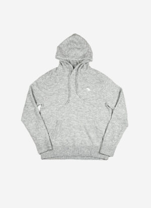 Abercrombie & Fitch Strick Hoodie grau
