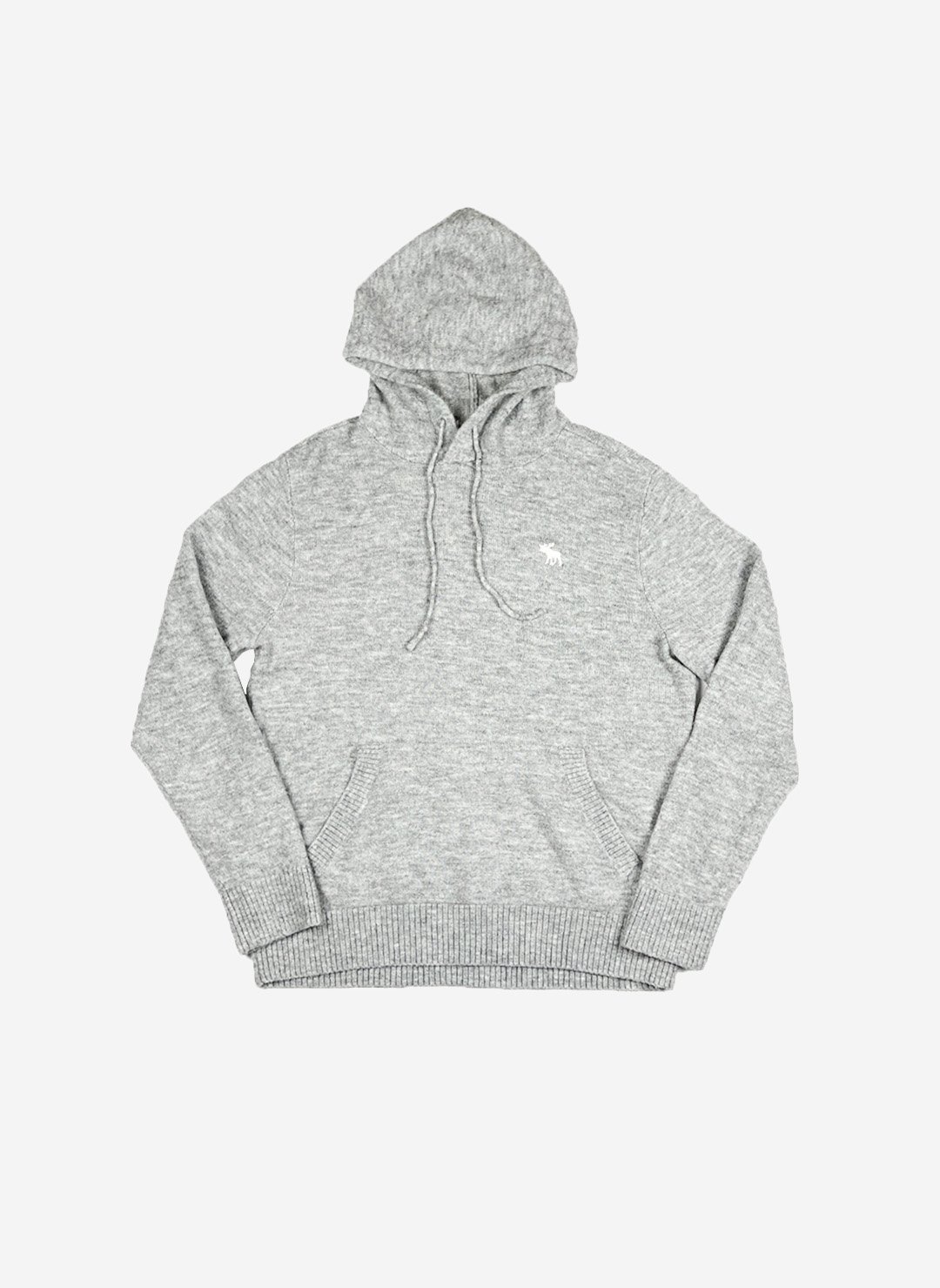 Abercrombie & Fitch Strick Hoodie grau