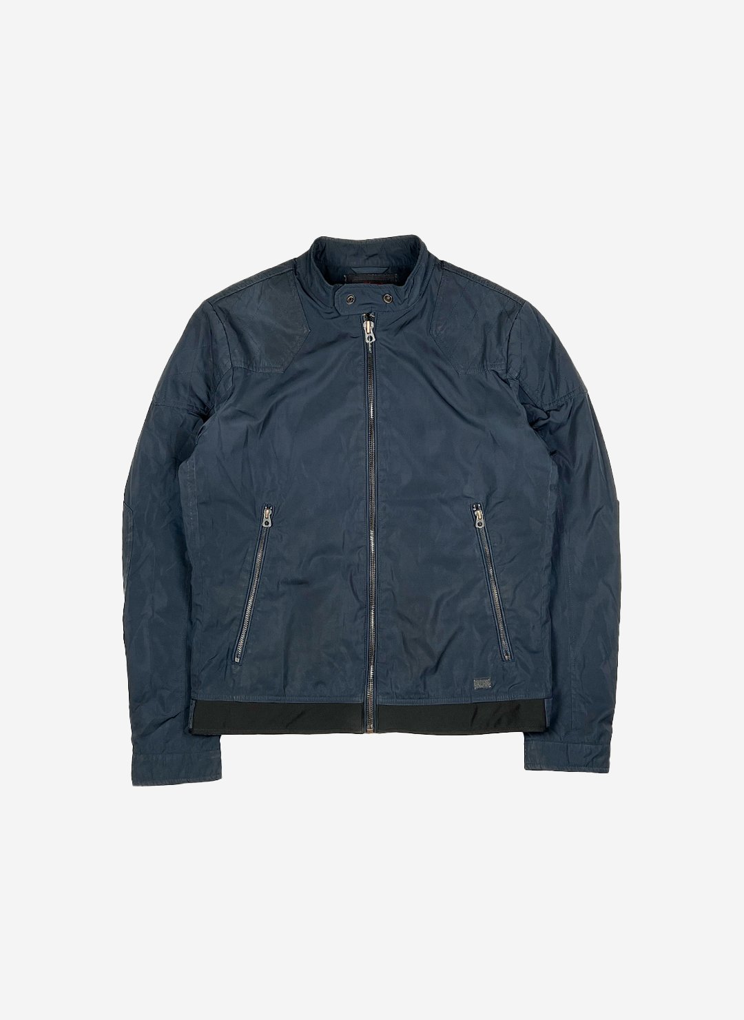 Diesel Tech Bikerjacke navy