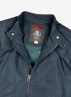 Diesel Tech Bikerjacke navy