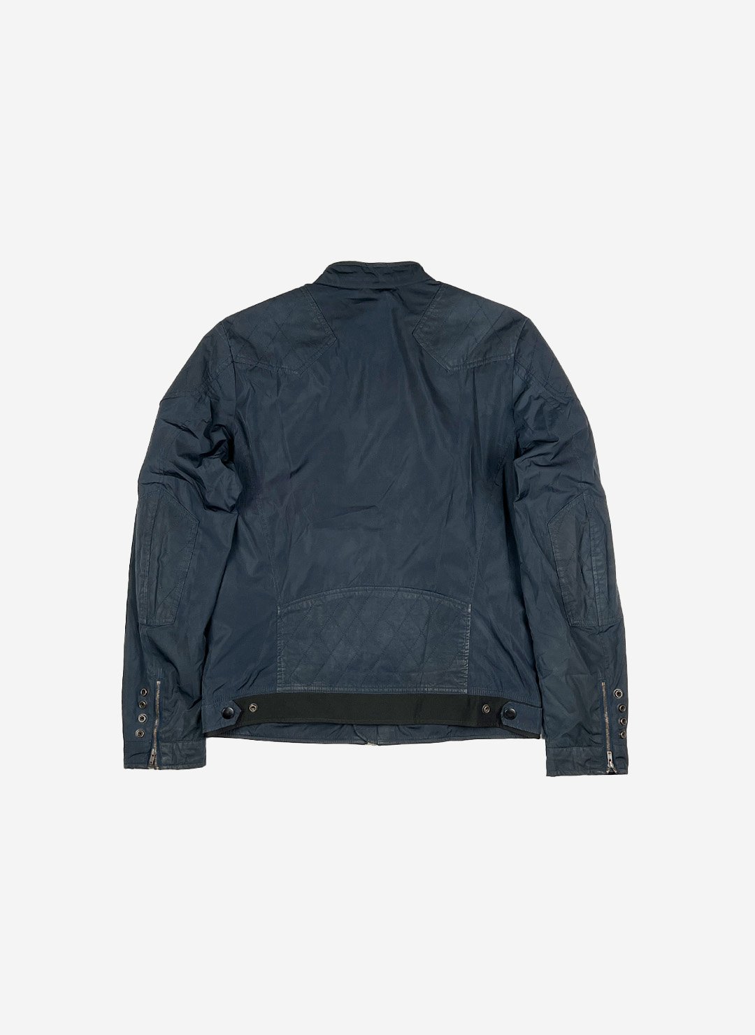 Diesel Tech Bikerjacke navy – Bild 3