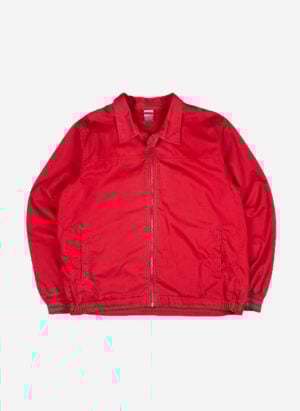Vintage Nike Y2K Harringtonjacke rot