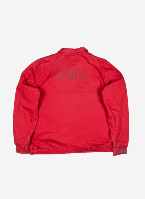 Vintage Nike Y2K Harringtonjacke rot