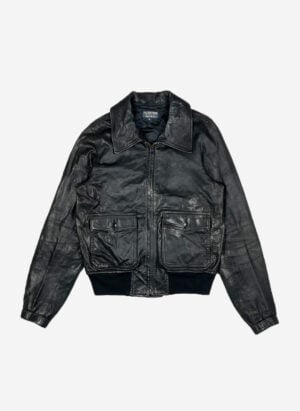 Vintage Polo Jeans Ralph Lauren Lederjacke