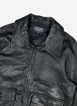 Vintage Polo Jeans Ralph Lauren Lederjacke