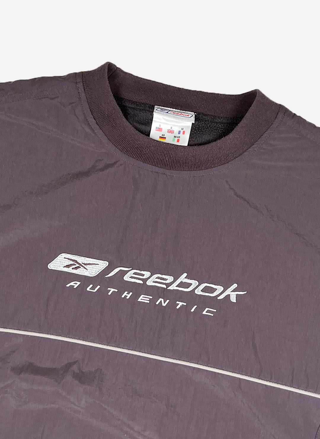Vintage Reebok Pullover Windbreaker – Bild 2
