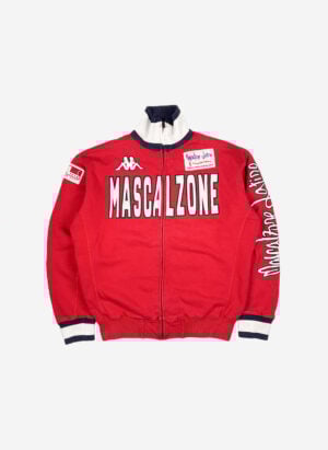 Vintage Kappa Mascalzone Zipper rot