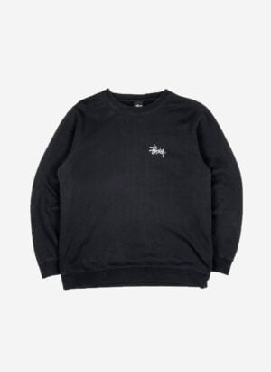 Vintage Stüssy Sweater schwarz
