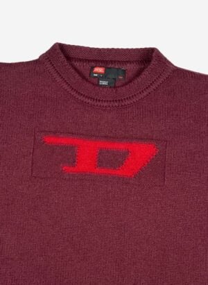 Vintage Diesel Strickpullover rot