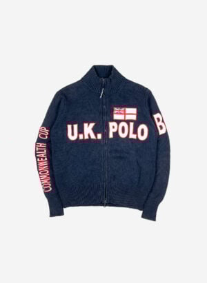 Vintage Best Company UK Srickjacke navy