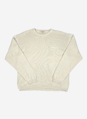 Vintage 90s Armani Jeans Strickpullover beige