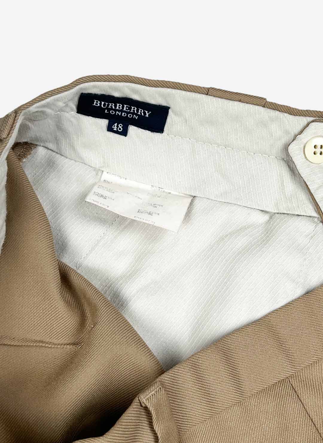 Burberry Wide Fit Chinohose beige – Bild 5