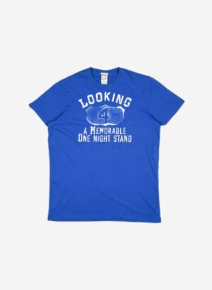 Vintage Abercrombie & Fitch One Night Stand T-Shirt blau